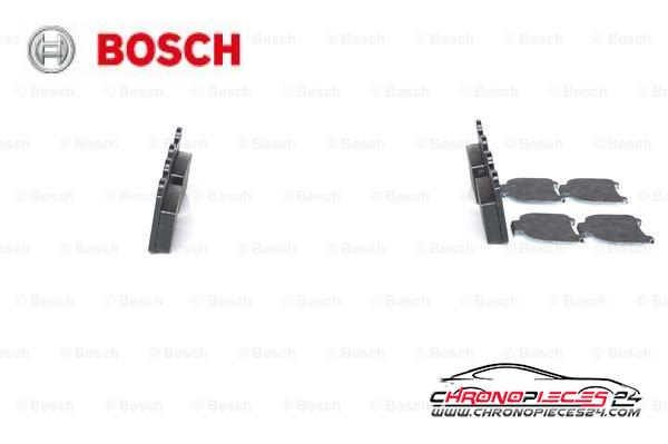 Achat de BOSCH 0 986 466 871 Kit de plaquettes de frein, frein à disque pas chères