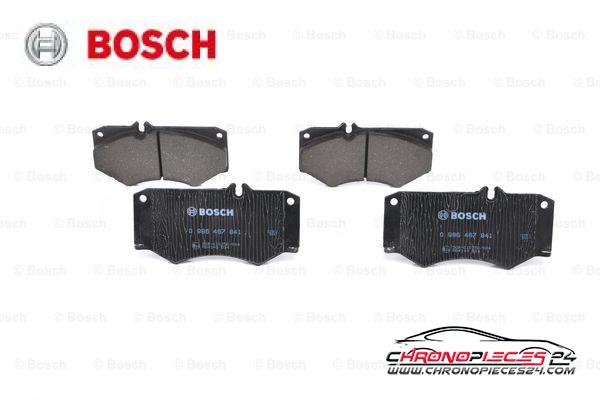 Achat de BOSCH 0 986 467 841 Kit de plaquettes de frein, frein à disque pas chères