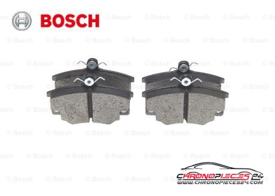 Achat de BOSCH 0 986 468 380 Kit de plaquettes de frein, frein à disque pas chères