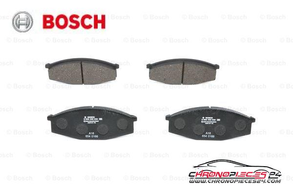 Achat de BOSCH 0 986 468 630 Kit de plaquettes de frein, frein à disque pas chères