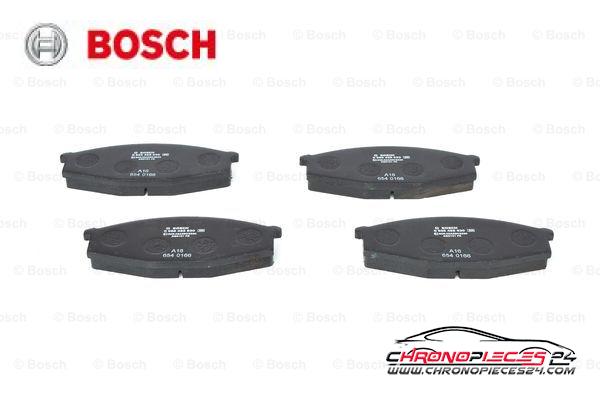 Achat de BOSCH 0 986 468 630 Kit de plaquettes de frein, frein à disque pas chères