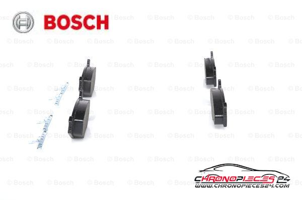 Achat de BOSCH 0 986 468 873 Kit de plaquettes de frein, frein à disque pas chères