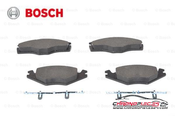 Achat de BOSCH 0 986 468 873 Kit de plaquettes de frein, frein à disque pas chères