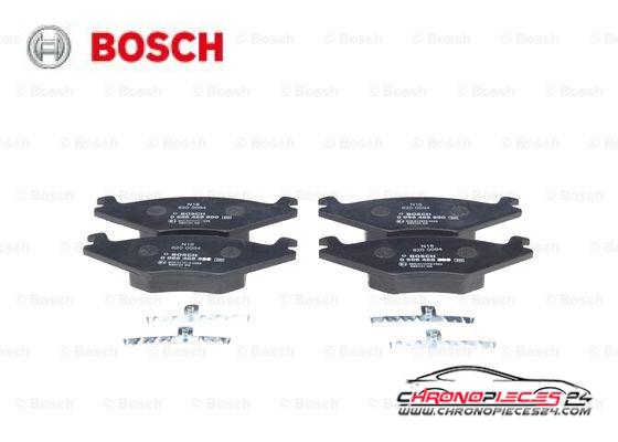 Achat de BOSCH 0 986 468 890 Kit de plaquettes de frein, frein à disque pas chères