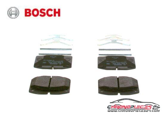 Achat de BOSCH 0 986 469 390 Kit de plaquettes de frein, frein à disque pas chères