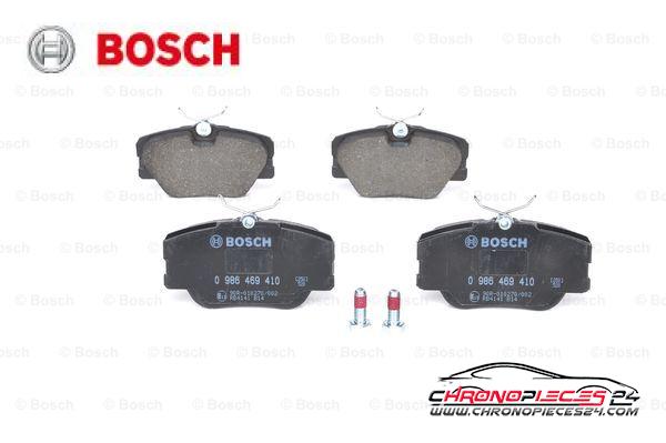 Achat de BOSCH 0 986 469 410 Kit de plaquettes de frein, frein à disque pas chères