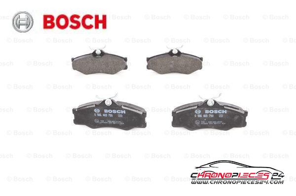 Achat de BOSCH 0 986 469 790 Kit de plaquettes de frein, frein à disque pas chères