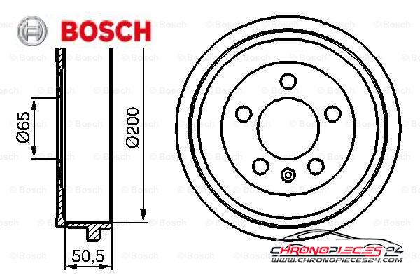 Achat de BOSCH 0 986 477 133 Tambour de frein pas chères