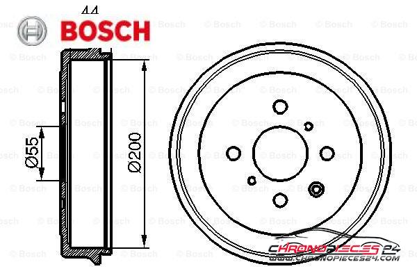 Achat de BOSCH 0 986 477 148 Tambour de frein pas chères