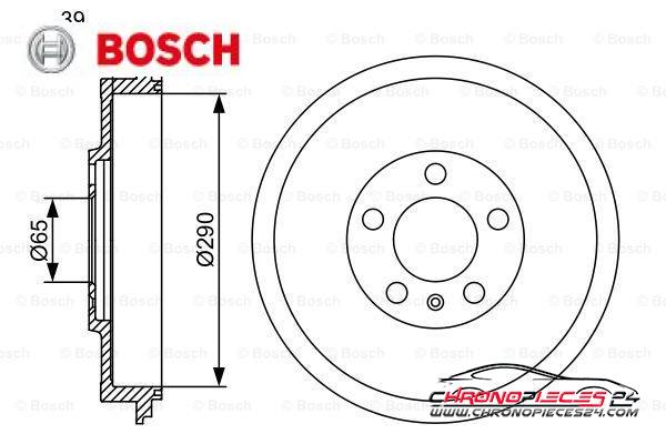 Achat de BOSCH 0 986 477 152 Tambour de frein pas chères