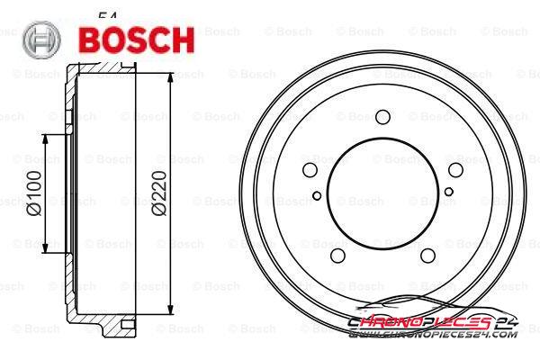 Achat de BOSCH 0 986 477 236 Tambour de frein pas chères