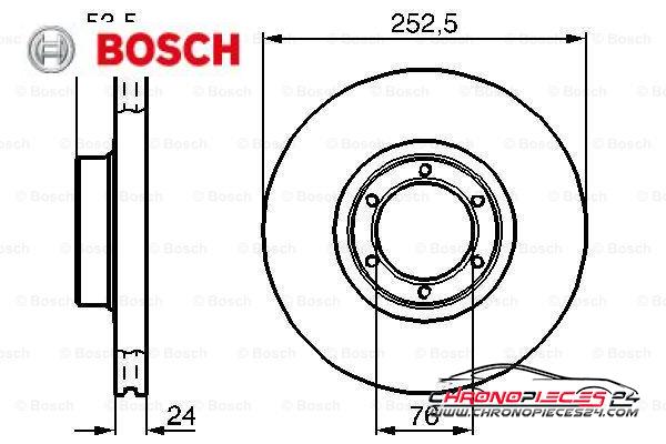 Achat de BOSCH 0 986 478 113 Disque de frein pas chères