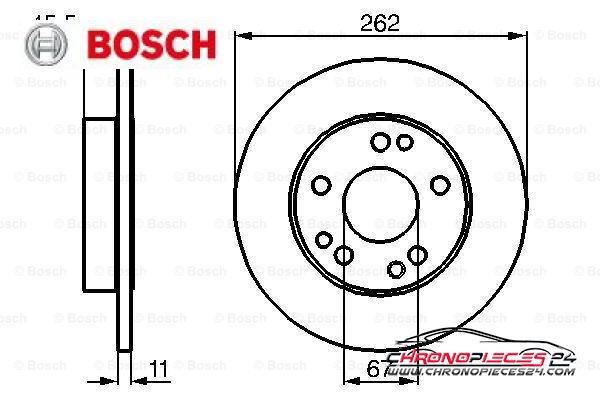 Achat de BOSCH 0 986 478 114 Disque de frein pas chères