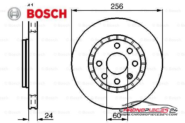 Achat de BOSCH 0 986 478 327 Disque de frein pas chères