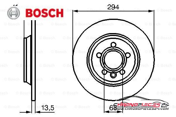 Achat de BOSCH 0 986 478 569 Disque de frein pas chères