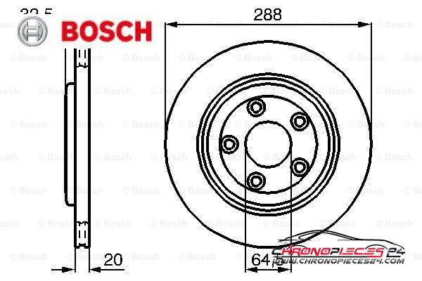 Achat de BOSCH 0 986 478 777 Disque de frein pas chères