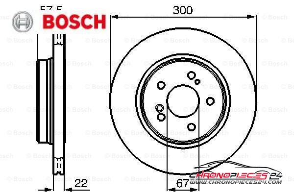 Achat de BOSCH 0 986 478 793 Disque de frein pas chères