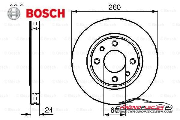 Achat de BOSCH 0 986 478 830 Disque de frein pas chères