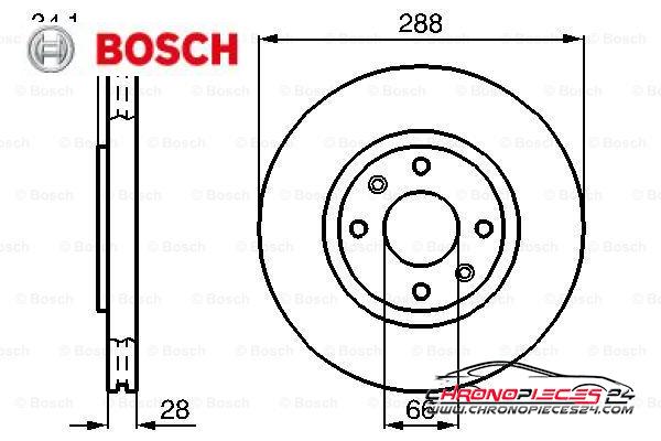 Achat de BOSCH 0 986 478 980 Disque de frein pas chères