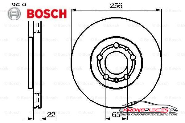 Achat de BOSCH 0 986 478 988 Disque de frein pas chères