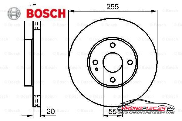 Achat de BOSCH 0 986 478 996 Disque de frein pas chères