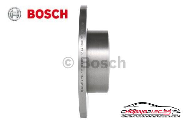 Achat de BOSCH 0 986 479 163 Disque de frein pas chères