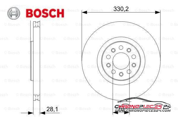 Achat de BOSCH 0 986 479 290 Disque de frein pas chères