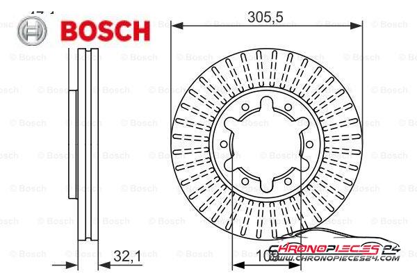 Achat de BOSCH 0 986 479 359 Disque de frein pas chères