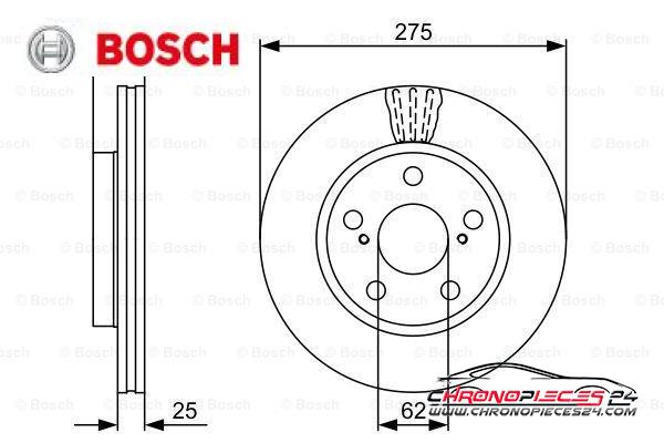 Achat de BOSCH 0 986 479 428 Disque de frein pas chères