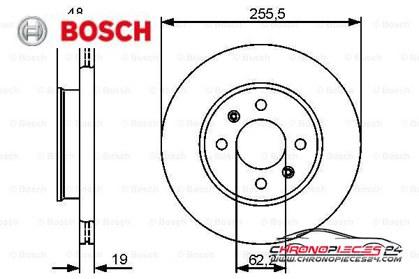 Achat de BOSCH 0 986 479 459 Disque de frein pas chères