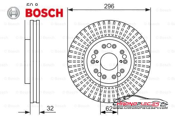 Achat de BOSCH 0 986 479 485 Disque de frein pas chères