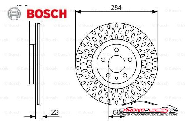 Achat de BOSCH 0 986 479 558 Disque de frein pas chères