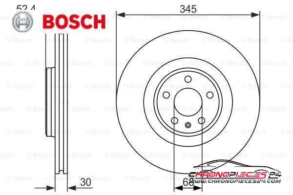 Achat de BOSCH 0 986 479 747 Disque de frein pas chères