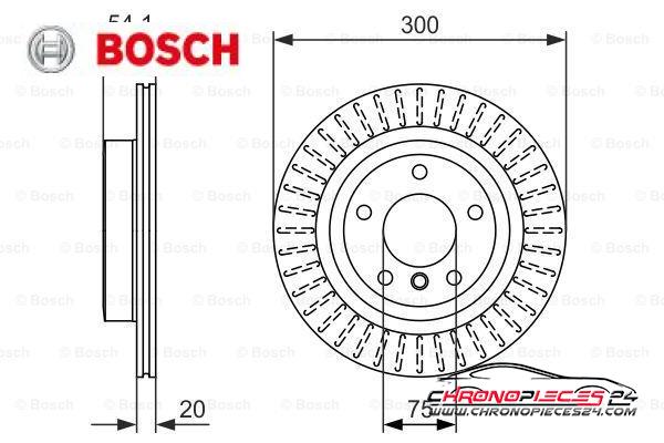 Achat de BOSCH 0 986 479 775 Disque de frein pas chères