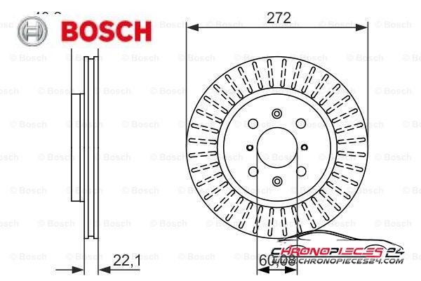 Achat de BOSCH 0 986 479 789 Disque de frein pas chères