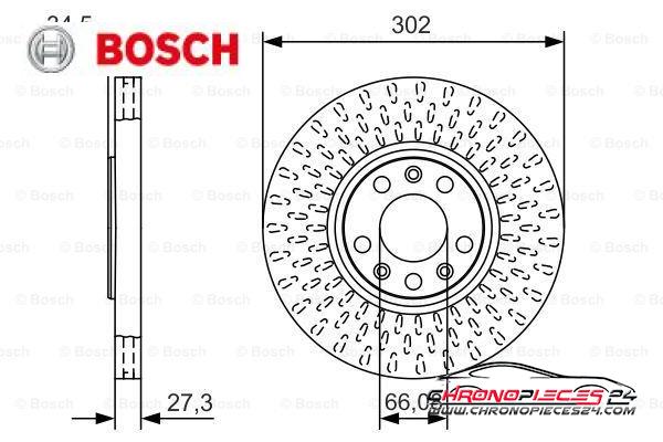 Achat de BOSCH 0 986 479 A88 Disque de frein pas chères