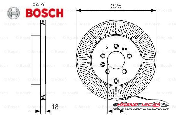 Achat de BOSCH 0 986 479 C30 Disque de frein pas chères