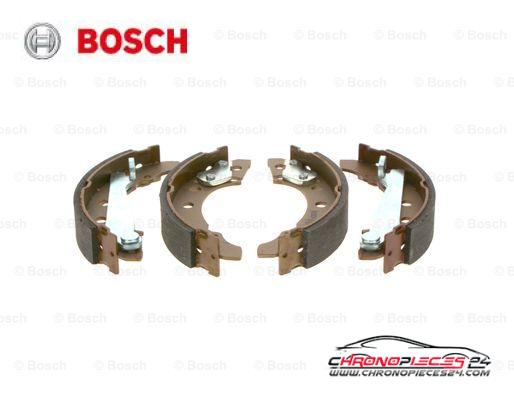 Achat de BOSCH 0 986 487 002 Jeu de mâchoires de frein pas chères