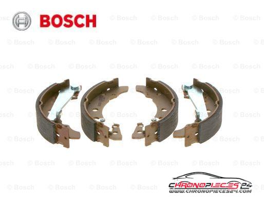 Achat de BOSCH 0 986 487 002 Jeu de mâchoires de frein pas chères