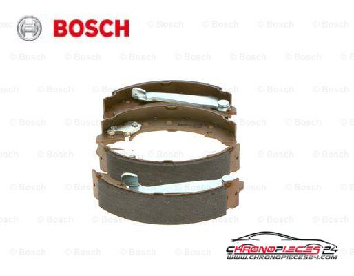 Achat de BOSCH 0 986 487 002 Jeu de mâchoires de frein pas chères