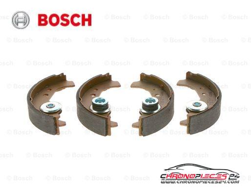 Achat de BOSCH 0 986 487 030 Jeu de mâchoires de frein pas chères