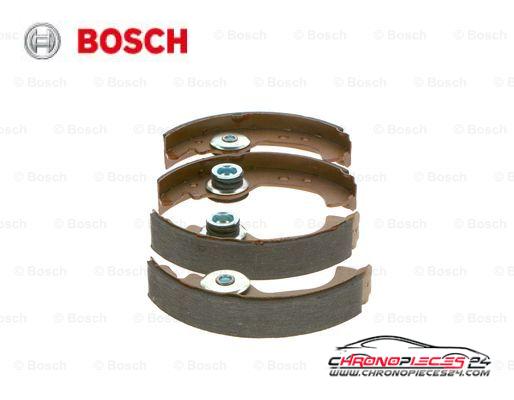 Achat de BOSCH 0 986 487 030 Jeu de mâchoires de frein pas chères