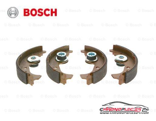 Achat de BOSCH 0 986 487 030 Jeu de mâchoires de frein pas chères