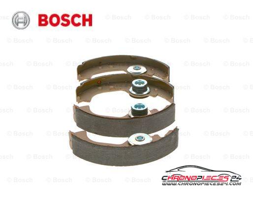 Achat de BOSCH 0 986 487 030 Jeu de mâchoires de frein pas chères