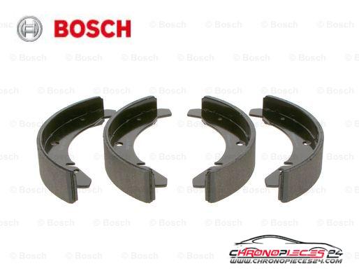 Achat de BOSCH 0 986 487 099 Jeu de mâchoires de frein pas chères