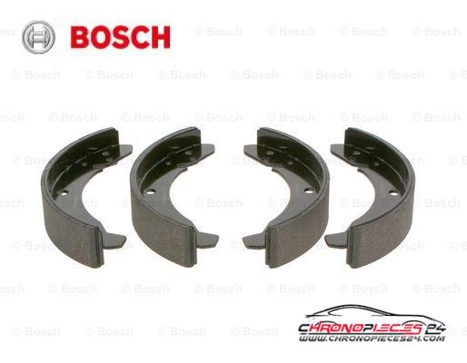 Achat de BOSCH 0 986 487 099 Jeu de mâchoires de frein pas chères