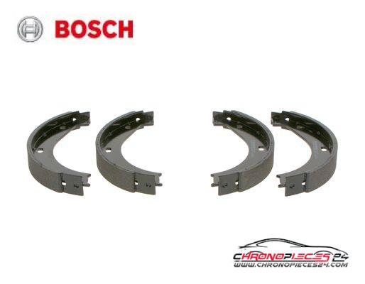 Achat de BOSCH 0 986 487 211 Jeu de mâchoires de frein, frein de stationnement pas chères