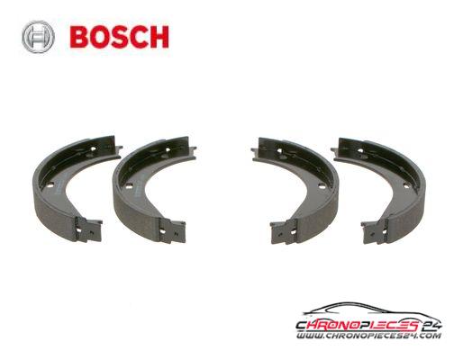 Achat de BOSCH 0 986 487 211 Jeu de mâchoires de frein, frein de stationnement pas chères