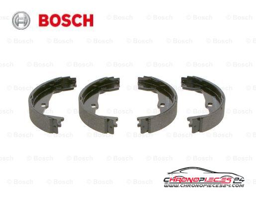 Achat de BOSCH 0 986 487 214 Jeu de mâchoires de frein pas chères