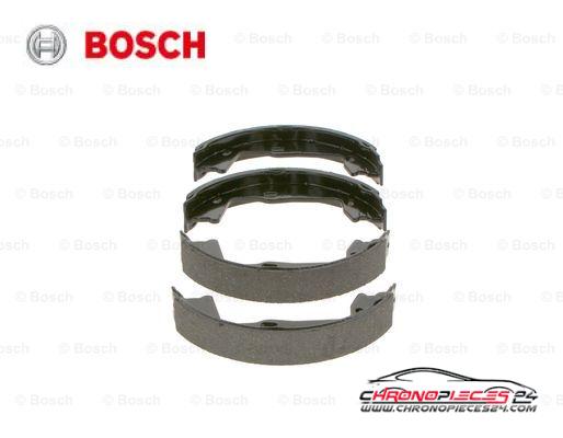 Achat de BOSCH 0 986 487 214 Jeu de mâchoires de frein pas chères